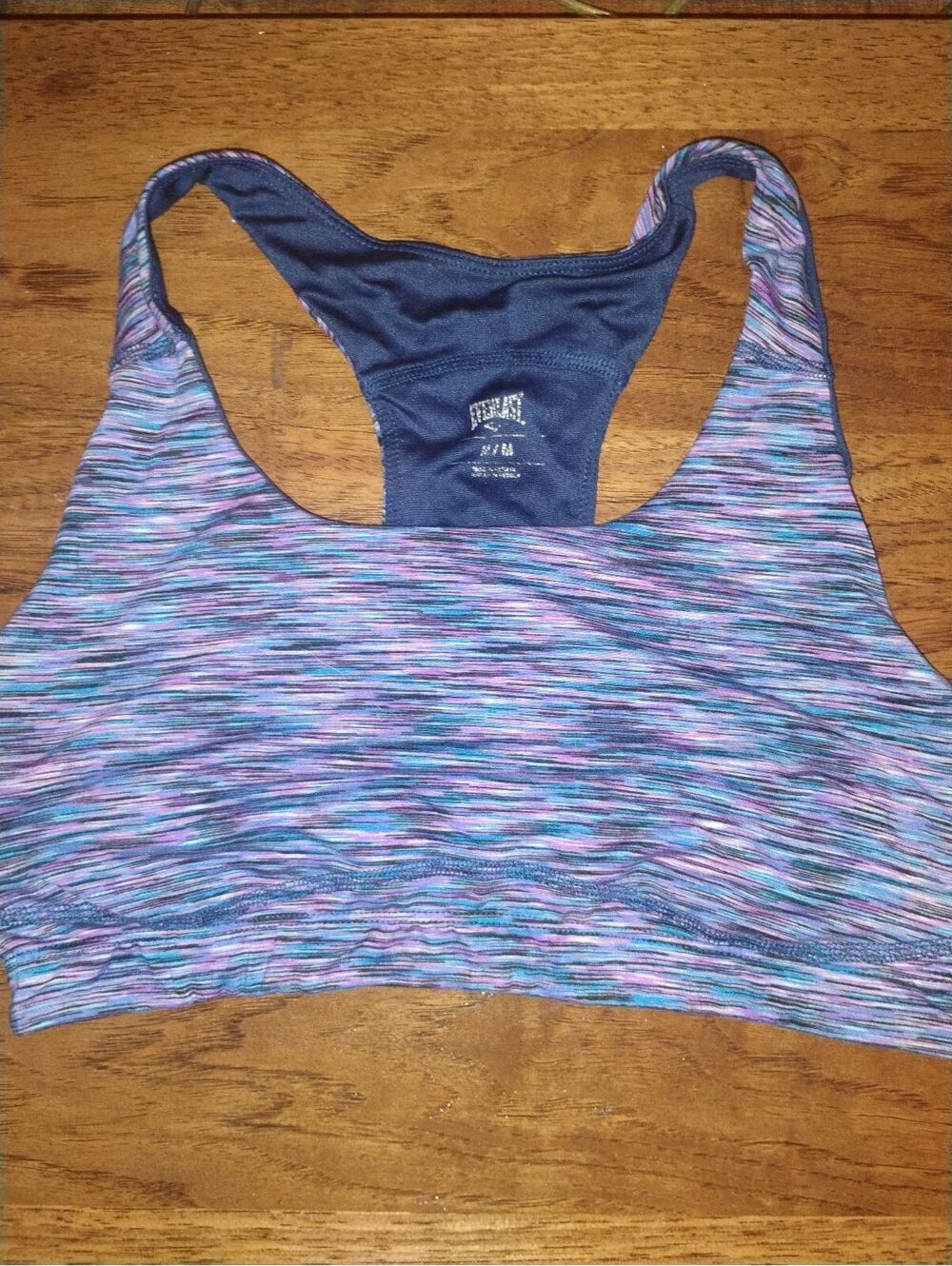 Everlast Multicolor Racerback Sports Bra Size S/M